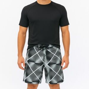 Point Zero Swim Trunks Size Large